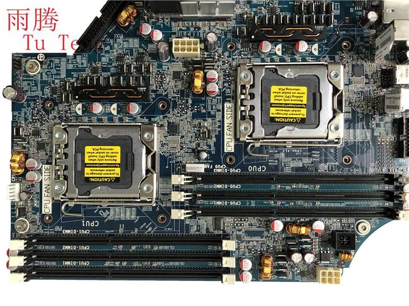 Hp z600 LGA1366 460840-003 591184-001 материнская плата тесты ok доставки