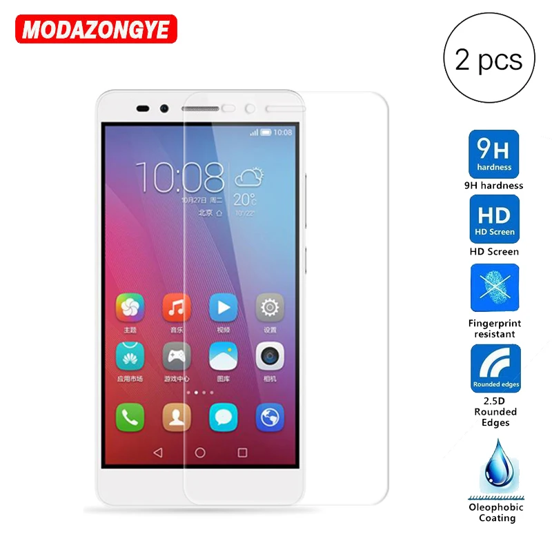 2 шт. закаленное стекло для Huawei GR5 2016 Защитная пленка экрана GR 5 KII-L21 KII-L22 KII L21 L22 L23 |