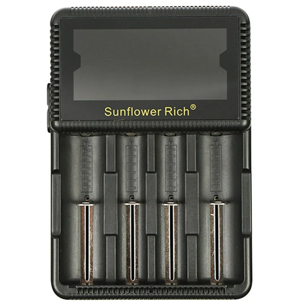

Digitalworld 4-Channel LCD Panel Smart Battery Charger for Lithium-ion / NiMH / NiCd 18650/14500/16340/18350/18500/20700