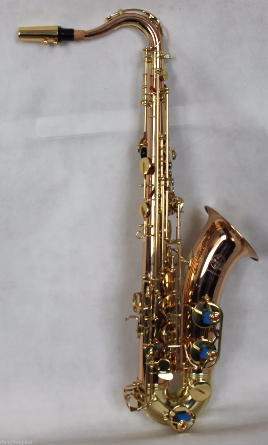 Professional Tenor Saxophone Phosphorus & Copper  Gold Lacquer body gold keys, Tenor sax instruments, by Eastern Music