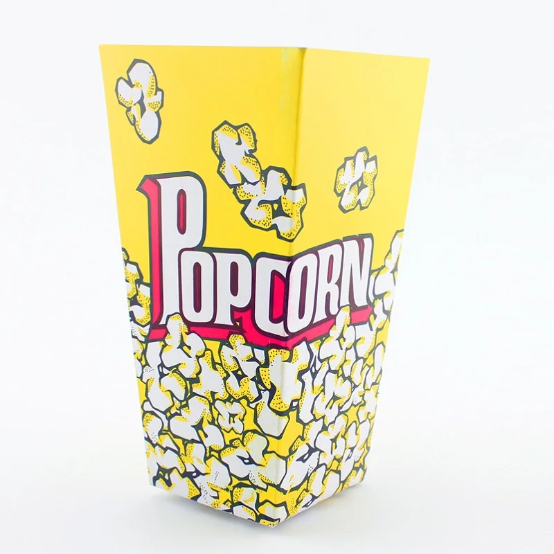 

20pcs Disposable Popcorn Box Baby Shower Colorful Mini Kids Birthday Party Paper Popcorn Boxes Bags Wedding