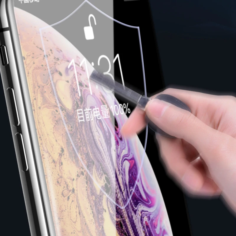 Гидрогелевая пленка для Samsung Galaxy S6 S7 S8 S9 Edge Plus S10 lite S105G S10plus A3 A5 A7 2017 защита экрана