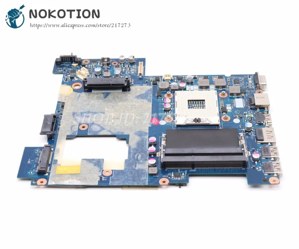 NOKOTION для Lenovo g470 материнская плата ноутбука HM65 DDR3 GMA HD 3000 PIWG1 LA 6759P|Материнские