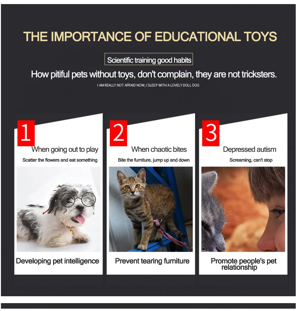 Pet Toy Cat Dog New Training Pet Footprints Ring Bell Called Meal