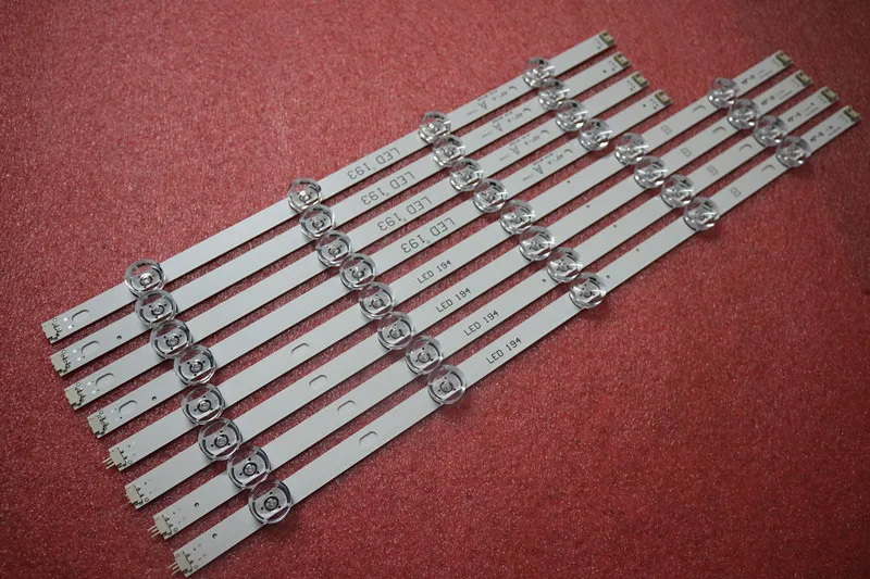 

100% New 1025mm LED Backlight Lamp strip 9leds For LG Innotek DRT 3.0 49"A/B 49LY320C 6916L 1788A 1789A 1944A 1945A 1944A 1945A