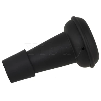 

Yibuy Lightweight Mini Trumpet Straight Practice Cup Mute Silencer Jazz Beginner Black
