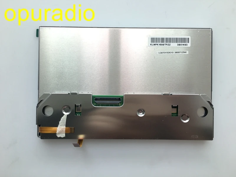 2 шт./лот Новый 7-дюймовый ЖК-дисплей LQ070Y5DG10 с сенсорным экраном для Toyota