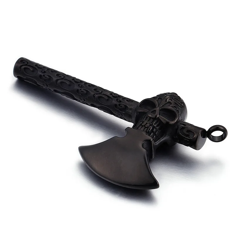 

Titanium Steel Men Pendant Stainless Steel Axle Pendant Necklace Ax Pendant Pendant Totem Jewelry