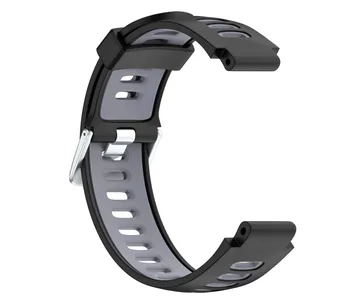 

Silicone Two-color Smart Watch Watchstrap For Garmin Forerunner 230/235/220 Adjustive Band 23mm Width Connector Accessories