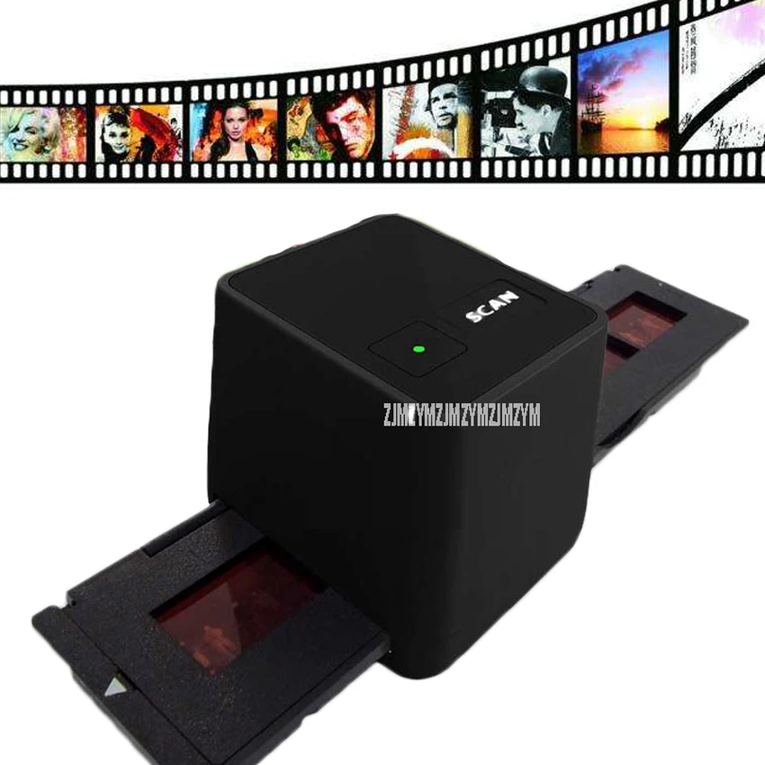 FS110 High Resolution USB Film Scanner Scanning And Capture 17 Mega Pixels 135 Slide and Film Converter 35mm Negative Film high quality portable 2 36inch usb 2 0 5mp lcd screen 35mm high resolution negative film scanner