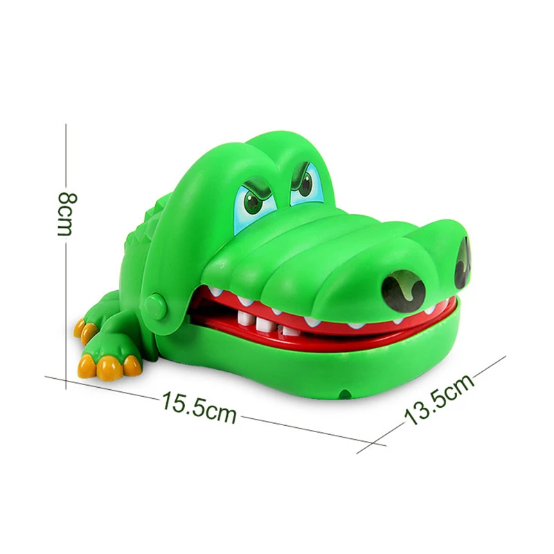 Funny Board game toys Crocodile Mouth Dentist Bite Finger Toy Large Crocodile Pulling Teeth Bar Games Toys Kids For Children