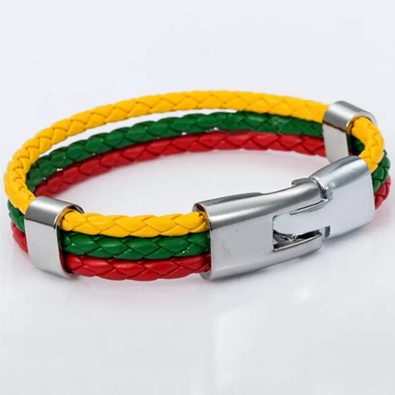 (10pcslot)2018 Russia World Cup Football Fans Alloy Leather Bracelet Bracelet Jewelry Gift For Soccer Fans National Team Bangle (4)