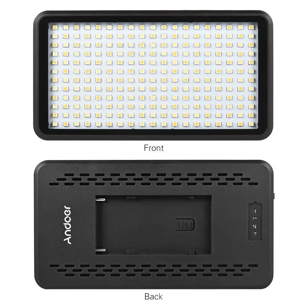 Billige TOP Ultra dünne 3200 K 6000 K Dimmbare Studio Video Fotografie LED Licht Panel Lampe 228 stücke Perlen für Kamera DV