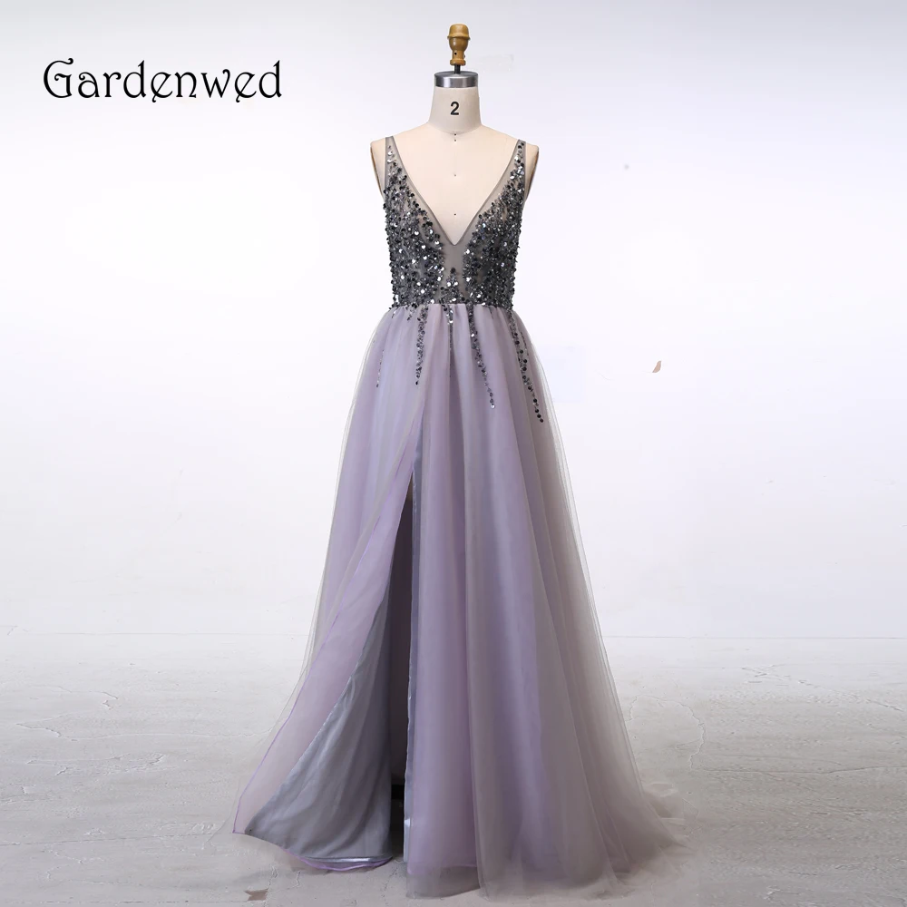 Amazon Vestidos Color Plata Noche Vestidos De Boda Invitada Ever