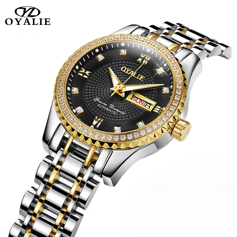 OYALIE, швейцарский бренд, деловые часы, женские золотые часы, Tourbillon, лучший бренд, Роскошные автоматические наручные часы, erkek kol saati