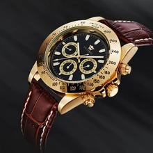 OUYAWEI автоматические мужские часы Montre Homme с кожаным ремешком водонепроницаемые роскошные стильные мужские черные наручные часы Reloj Masculino
