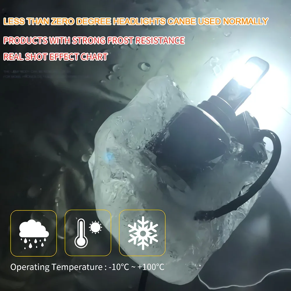 Alory H4 led 120 Вт X70 C REE XHP70 чипы 15600LM h7 h11 h13 9012 HIR2 Светодиодные Автомобильные фары лампы