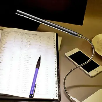 

Mini Desk Reading USB LED Light Flexible For Notebook Laptop Portable New