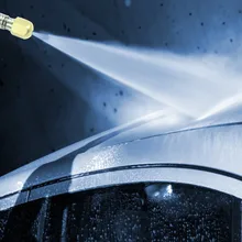 Мощная шайба высокого давления распылитель воды TPR рукоятка пистолета палочка садовый шланговый опрыскиватель инструмент для чистки автомобилей со съемной водопроводной трубой