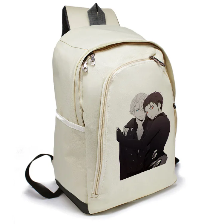 Рюкзак с изображением героя японского аниме Виктора Никифорова, Юри плисецкий, косплей, сумка на плечо, рюкзак Mochila Escolar