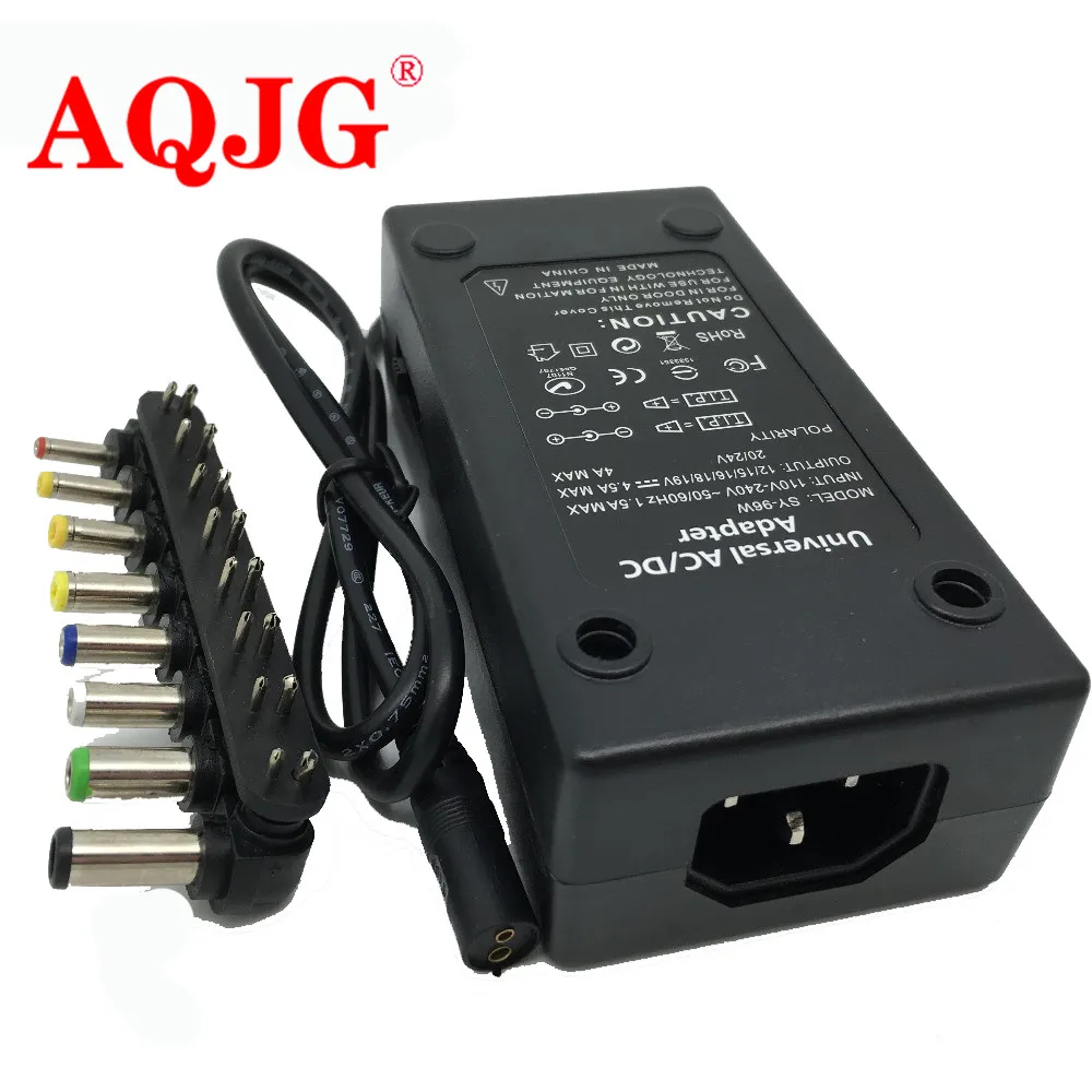 110-220 فولت ac إلى dc 12 فولت/15 فولت/16 فولت/18 فولت/19 فولت/20 فولت/24 فولت شاحن محمول نتبووك كمبيوتر محمول امدادات الطاقة شاحن محول 96 واط العالمي الأسود 110-220 فولت ac إلى dc 12 فولت/15 فولت/16 فولت/18 فولت/19 فولت/20 فولت/24 فولت شاحن محمول نتبووك كمبيوتر محمول امدادات الطاقة شاحن محول 96 واط العالمي الأسود