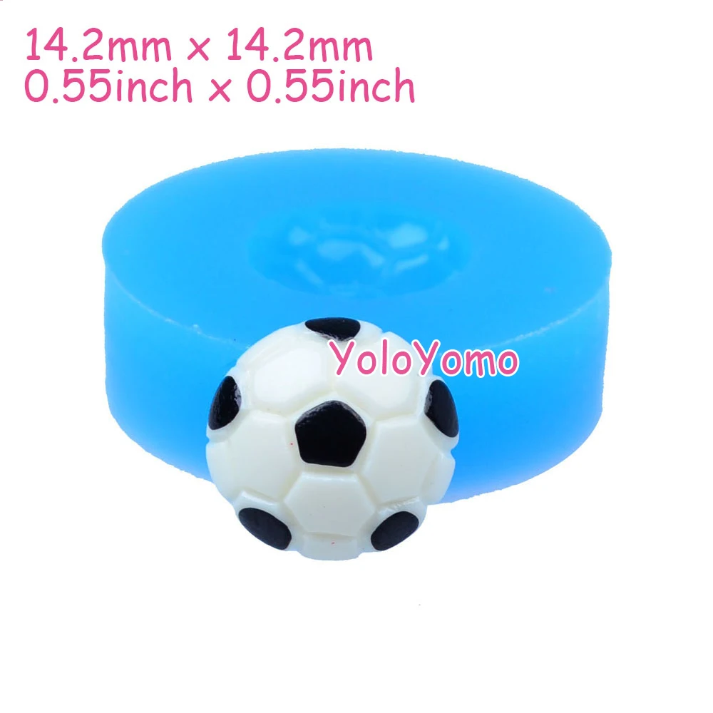 F112YL-14-2mm-Half-Soccer-Ball-Football-Silicone-Mold-Sugarcraft-Cupcake-Topper-Fondant-Gum-Paste-Jewelry