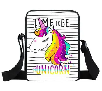 

Cartoon Unicorn Bag Animal Shoulder Bag expression School Bags Crossbody Women Handbag Children Gift Mini Messenger Bag