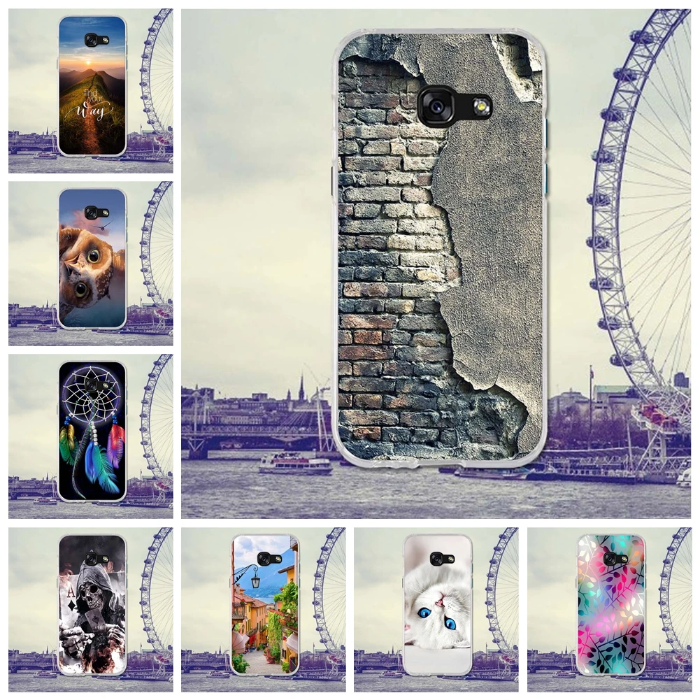 

Phone Case For Samsung Galaxy A3 2017 4.7 inch A320F Back Cover for Samsung GalaxyA3 (2017) Silicone Bag Covers Soft TPU Shell