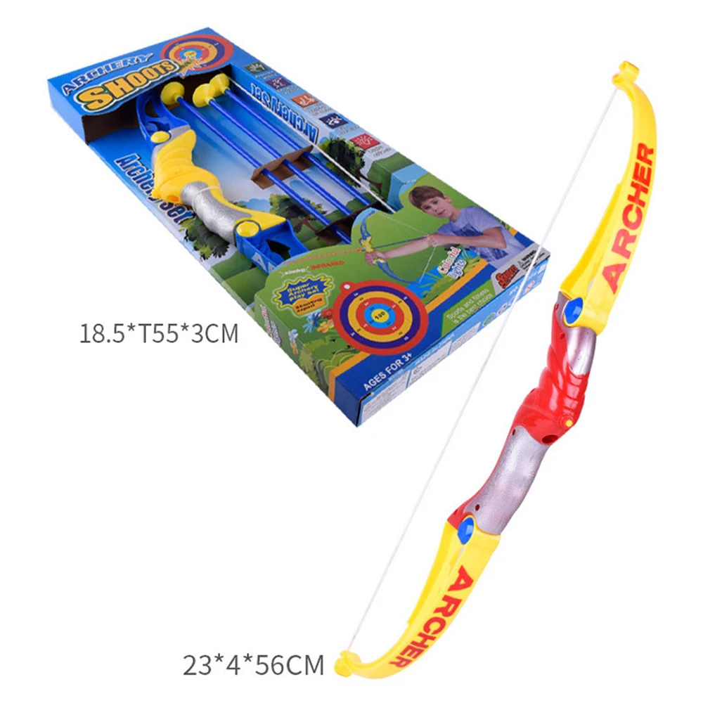 Children's Simulation Military Model Boy Sports Suction Cup Soft Slingshot Arrow Toy Indoor Sports Learning Culture LH1555