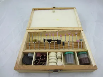 

FREE SHIPPING 100pc ROTARY TOOL ACCESSORIES 1/8" SHANK DREMEL-FOREDOM ROTARY TOOL KIT BOXED,jewelry Polishing drilling Tool Kit