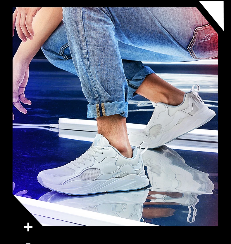 ONEMIX Unisex Casual Shoes Men Running Shoes Soft High Rebound Outsole Breathable Mesh Trail Trainers Outdoor Sport Sneakers