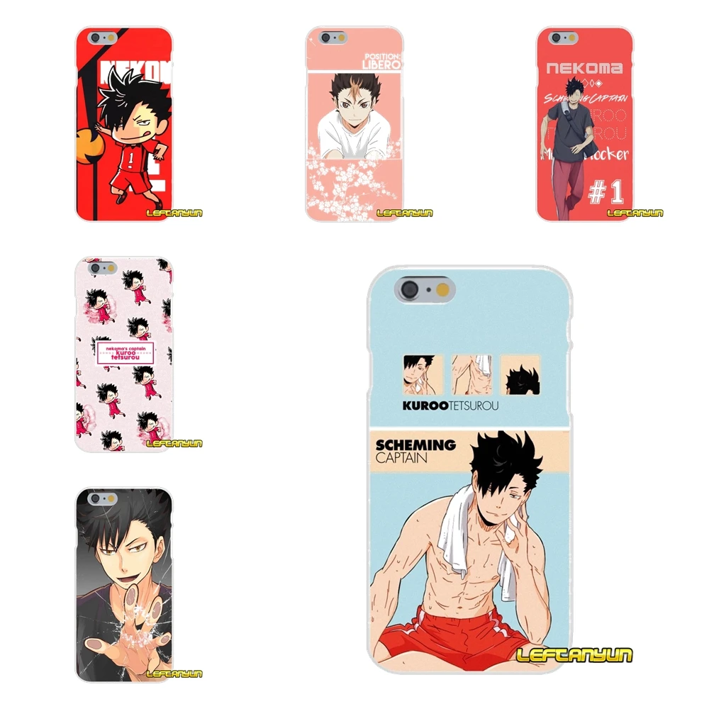 Дизайнерский чехол для Xiaomi Mi6 Mi 6 A1 Max Mix 2 5X 6X Redmi Note 5 5A 4X 4A A4 4 3 Plus Pro anime Kuroo Tetsurou Haikyuu