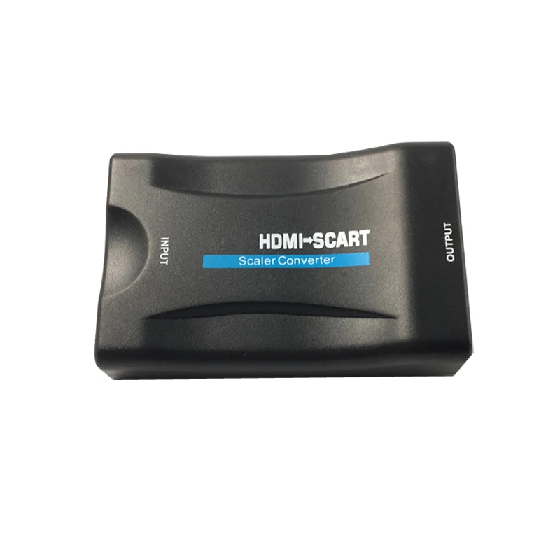 Адаптер конвертер HDMI в Scart AV поддержка in out до 1080P/60 Гц вход (поддержка видео и аудио