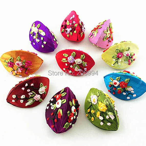 

Embroidered brocade smile jewelry box zero wallet coin box Creative personality characteristics small gift box 4pc/lot
