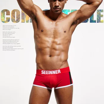 

Cotton Men Boxers Underwear Sexy Male Cuecas Soft oversized Bulge Pouch Underpants Panties calzoncillos boxer homme coton cp