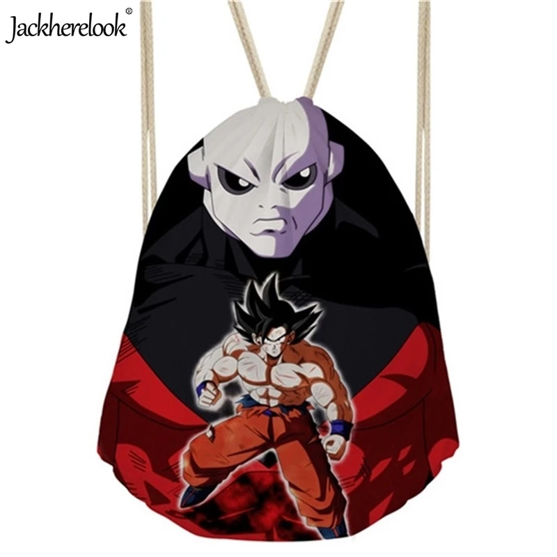 

Jackherelook Kids Boys Large Backpack Running Storage Travel Lightweight Drawstring Backpacks Cool Dragon Ball Super Bags Summer