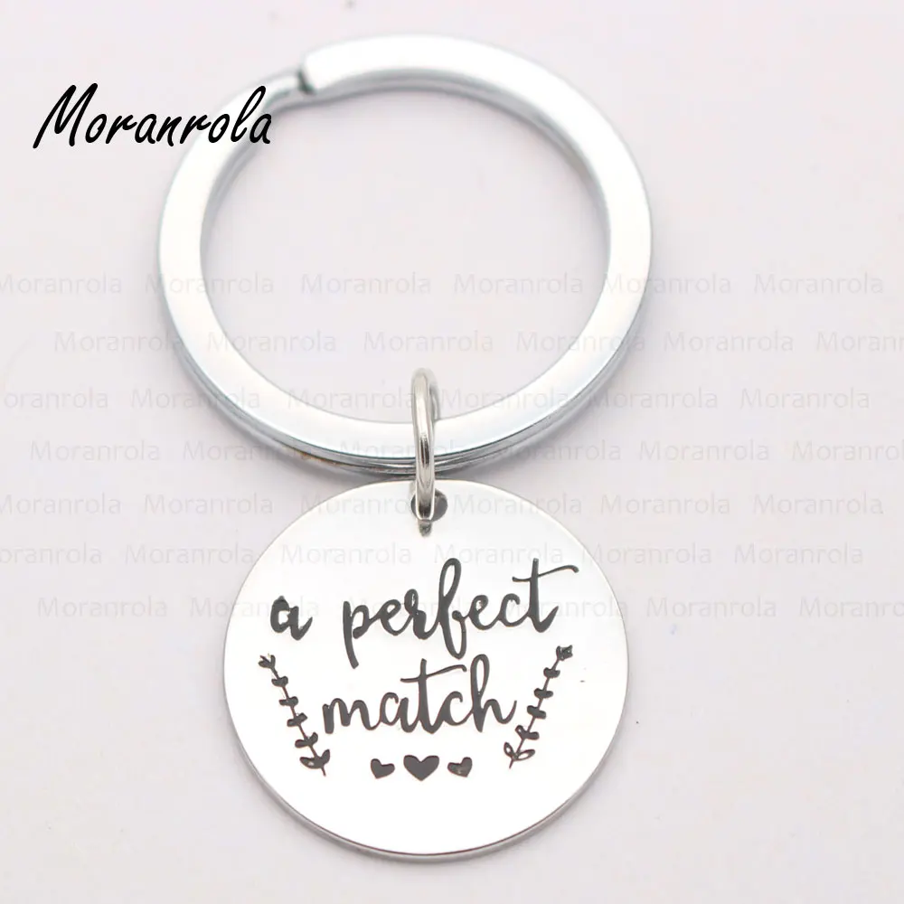 Новый брелок с медным ожерельем arried &quotA perfect Match&quot очаровательное ювелирное