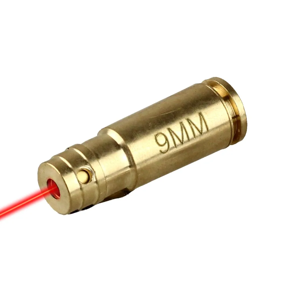 9mm Red Laser Boresighter Sight Dot Sighter Sighting Boresight Caliber