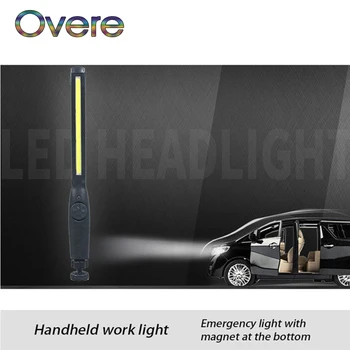 

Overe 1PC Car Handheld Work Lights Charging COB LED Lamp For Hyundai Solaris I30 creta IX25 Suzuki Swift SX4 Lada Vesta Granta