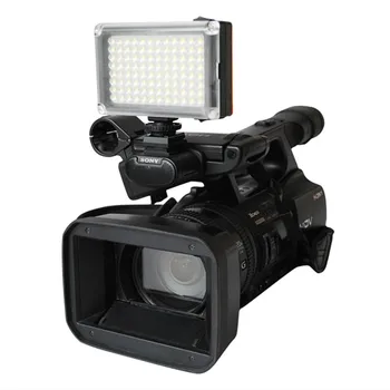 

96 LED Video Light on Camera Photo Lighting Bulbs Hotshoe Lamp Light for Dslr Wedding Photographic Lighting photoflood lamp