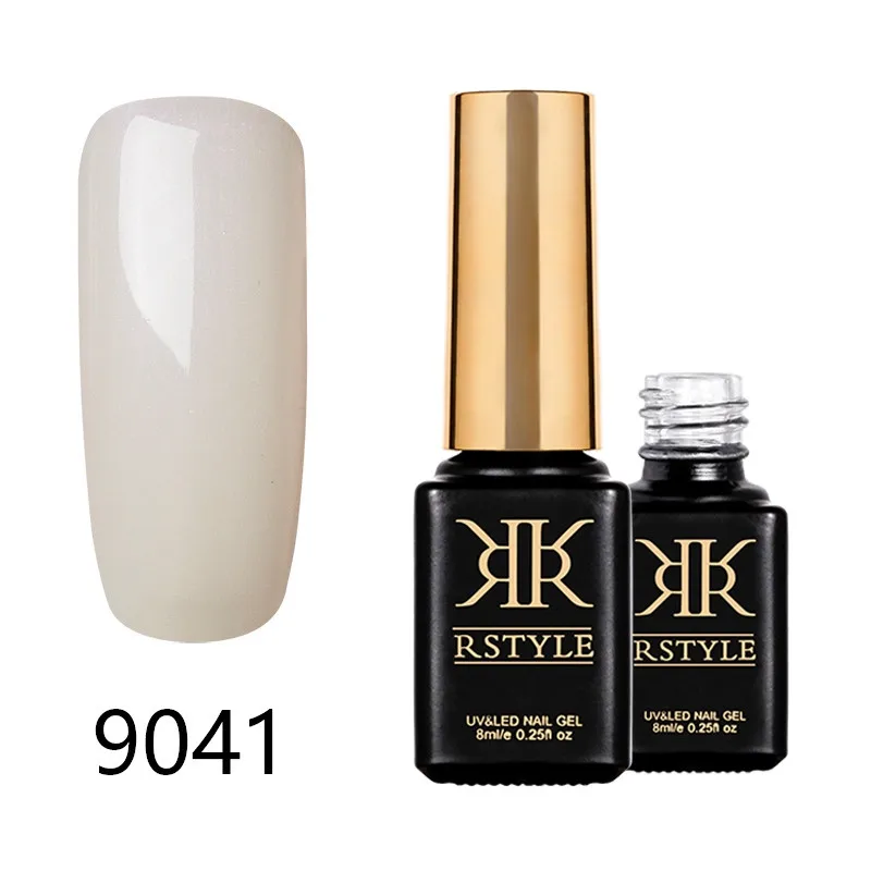 Лак для ногтей rstyle 8 мл 9001-9062 чистый цвет УФ-гель для ногтей Soak Off Nail Art Полупостоянный гель лак набор для наращивания ногтей праймер - Цвет: SC9041