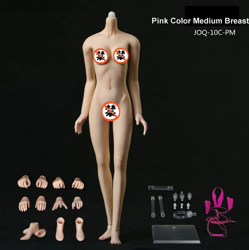 Фигурка jiaou doll 1/6 супергибкая бесшовная фигурка для тела среднего бюста 3 0 узкое