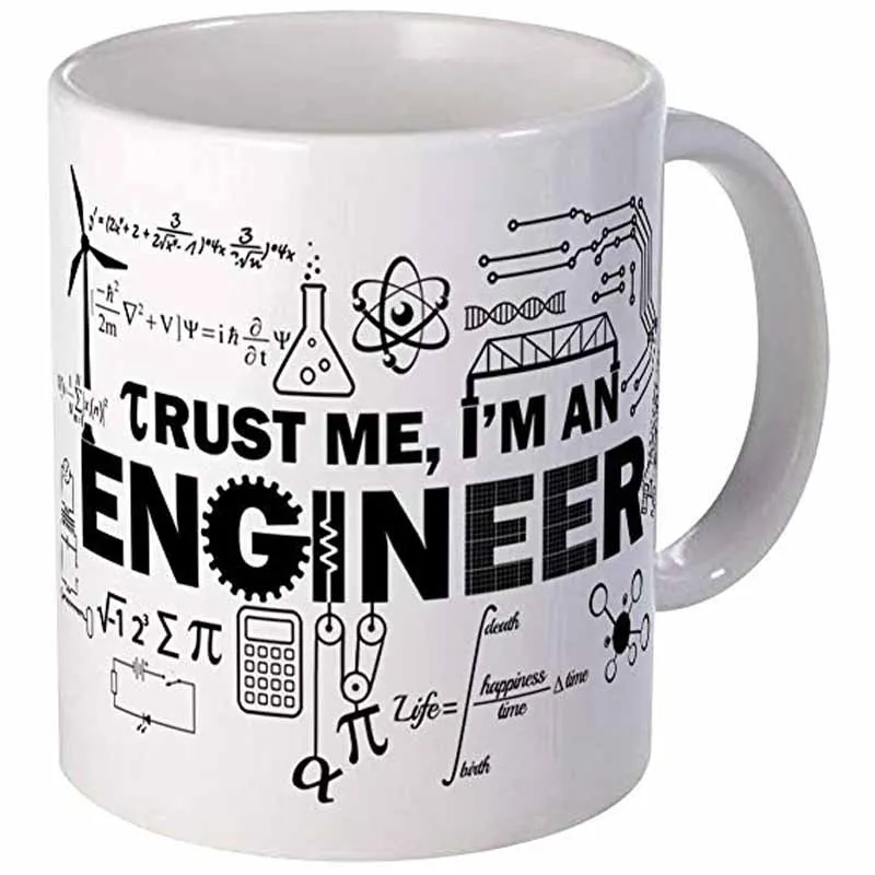 Поверьте мне, я кружка для инженера, уникальная кофейная кружка, кофейная чашка