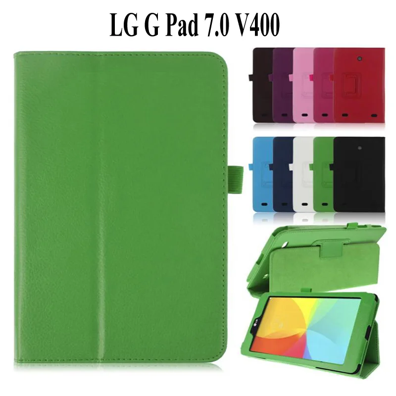 

Litchi Flip PU Leather Stand Case For LG Gpad 7 V400 7.0 inch Tablet Cover For LG V400 Fundas Cover for Lg V400 7.0 inch case