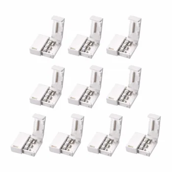 

[Seven Neon]wholesales led strip connector clip for 5A 3pin 10mm FPBC board WS2811 dual light two color light led smd strip