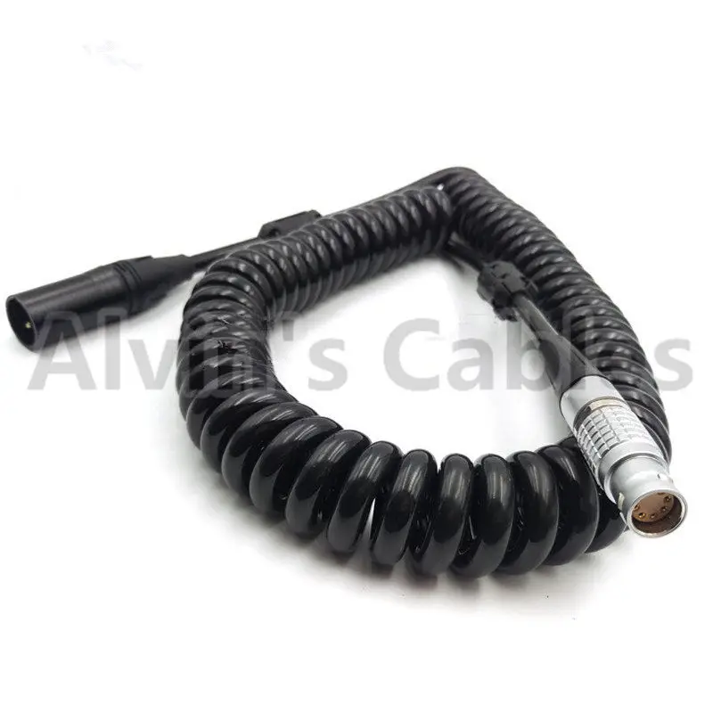 Arri Alexa Mini Amira Camera power Spring Cable 2B 8pin female to XLR