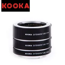KOOKA KK-SE47A Aluminium Alloy Extension Tube TTL Exposure Close-up Image for Sony E-Mount Mirrorless Cameras (10mm 16mm 21mm)