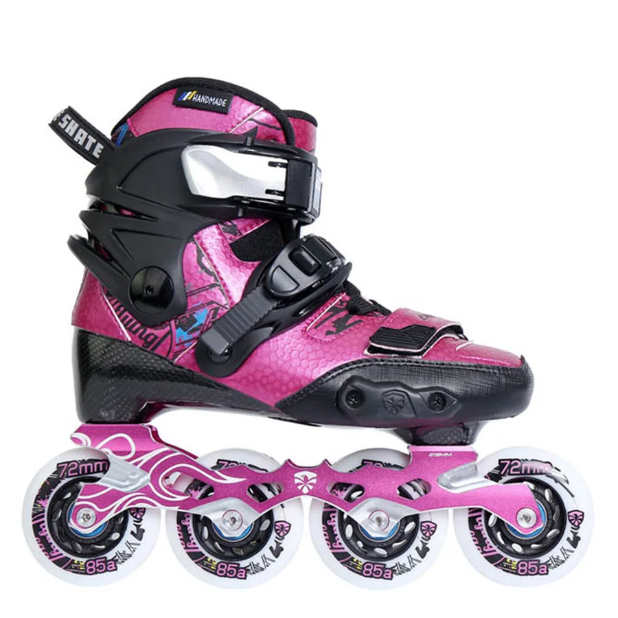 الأصلي تحلق النسر صغار الطفل حذاء تزلج بعجلات بالحرارة الكربون الألياف طفل الأسطوانة أحذية التزلج سباق التعرج انزلاق Patines