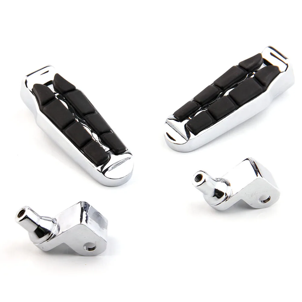 For Honda GoldWing GL Shadow 1100 ACE Tourer Valkyrie Aluminum Front Footpegs Foot pegs Footrest