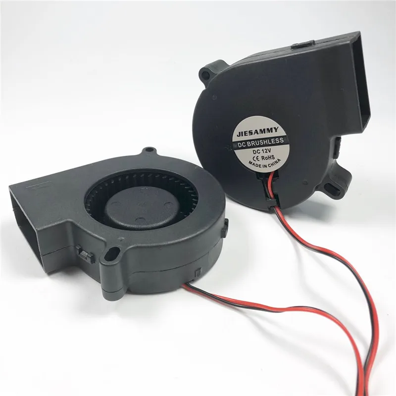 

75mm blower fan 12V 24V 5V USB 75x25MM Silent 20dBA High speed 4500RPM 7.5cm Radiator Computer case fan PC Motor